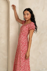 Marlow Maxi Dress in Red