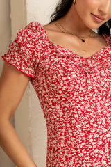 Marlow Maxi Dress in Red