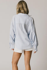 Winifred Button Up in Blue