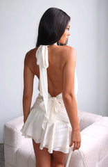 Brightened My Day Halter Top Cream