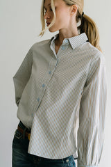 Ronnie Striped Button Up