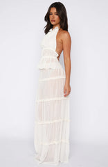 Wildflower Days Maxi Skirt Vanilla Bean