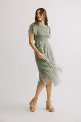 Charlie Lace Midi Dress