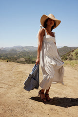 Cade Gingham Maxi Dress