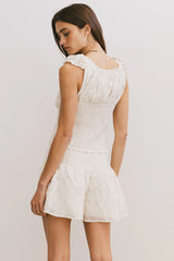 Devin Embroidered Top