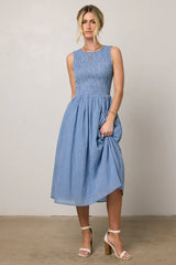 Louella Smocked Midi Dress