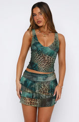 Moroccan Mirage Top Mystic Blossom