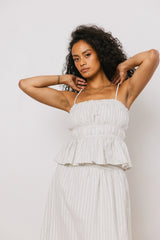 Maisey Striped Tank Top